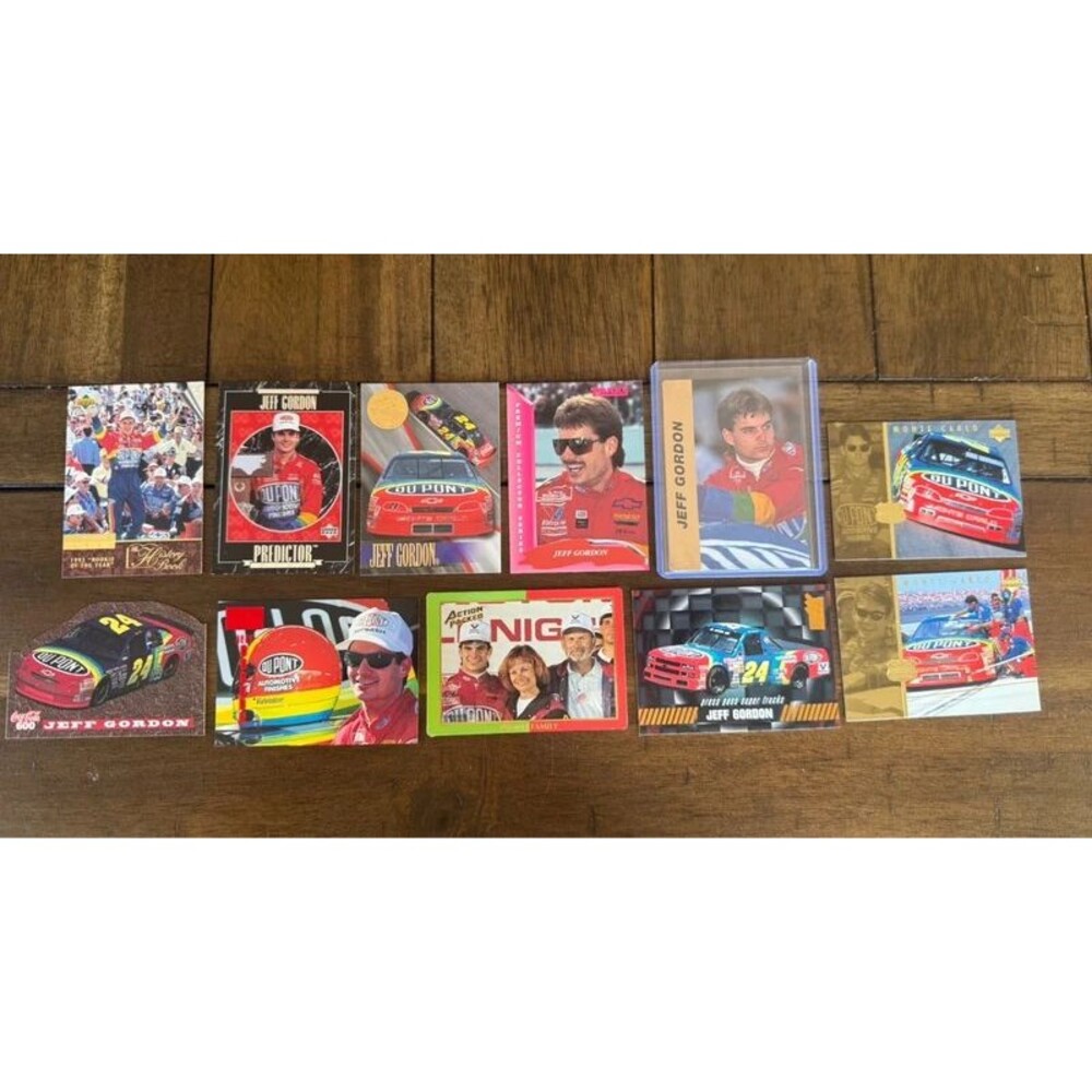 Jeff Gordon NASCAR lot
